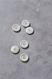 Meet Milk - 25mm Dish Corozo Button - Various Colors