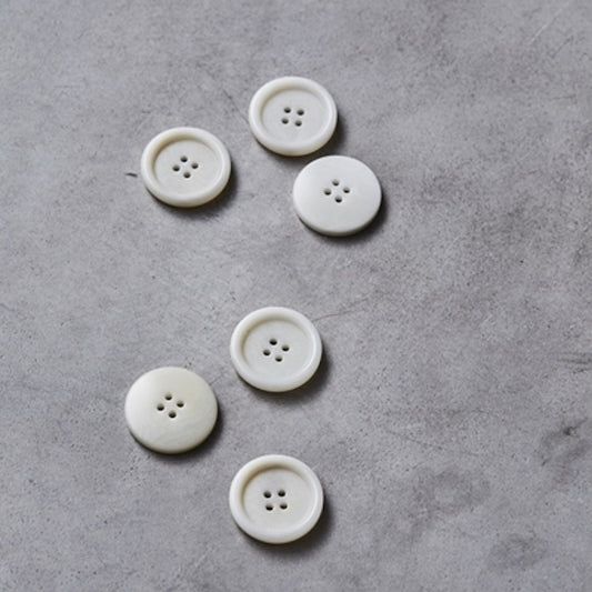 Meet Milk - 25mm Dish Corozo Button - Various Colors