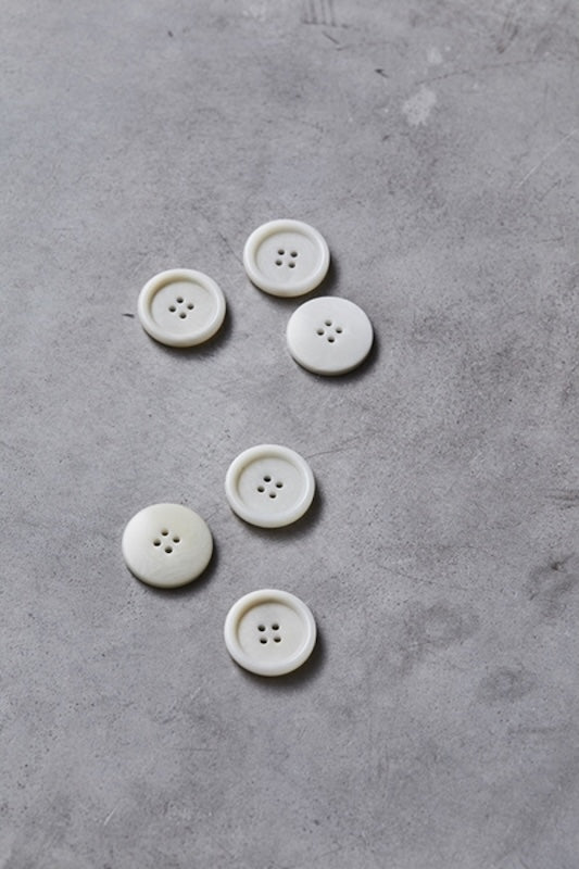 Meet Milk - 25mm Dish Corozo Button - Various Colors
