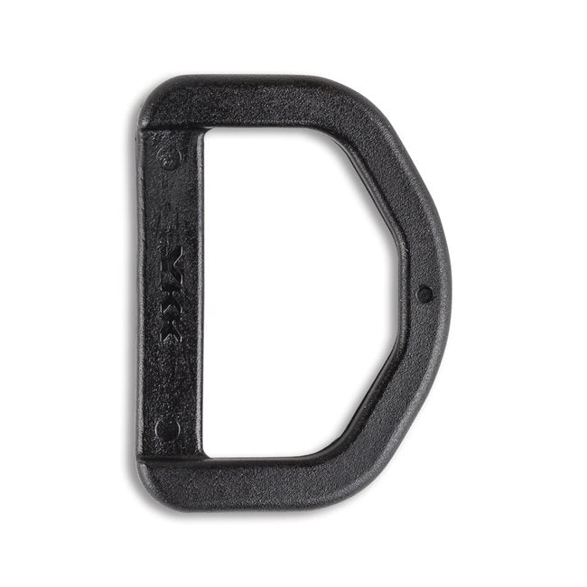 Hardware - Plastic Black D-Ring - 3/4"