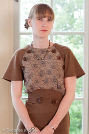 Decades of Style - #3007 1930s Button Dress - PDF and Printed Pattern