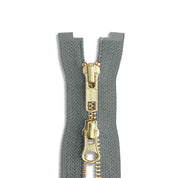 YKK #5 - Brass Two-Way Jacket Zipper - 30" - Various Colors
