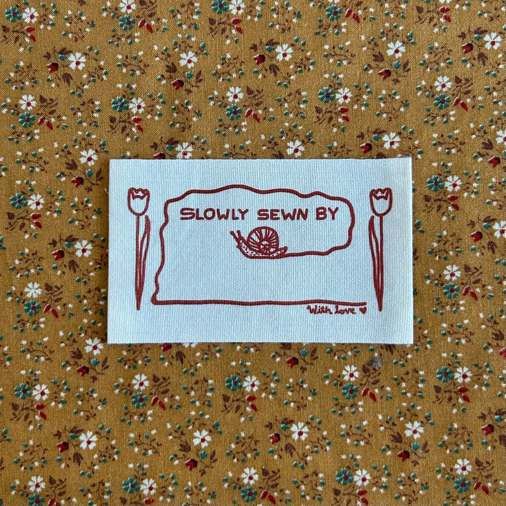 Cotton and Ochre - Quilt Labels - Sewn Slow