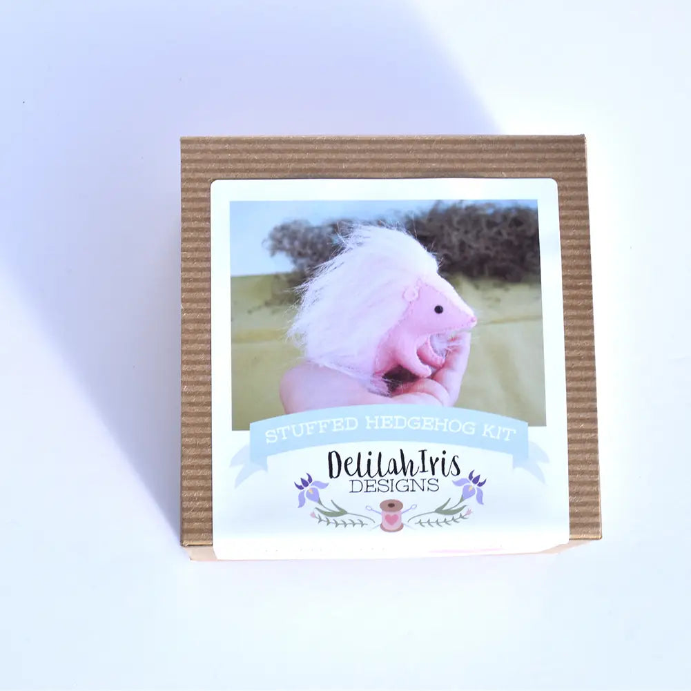 Delilah Iris Designs - Pink Hedgehog Sewing Kit