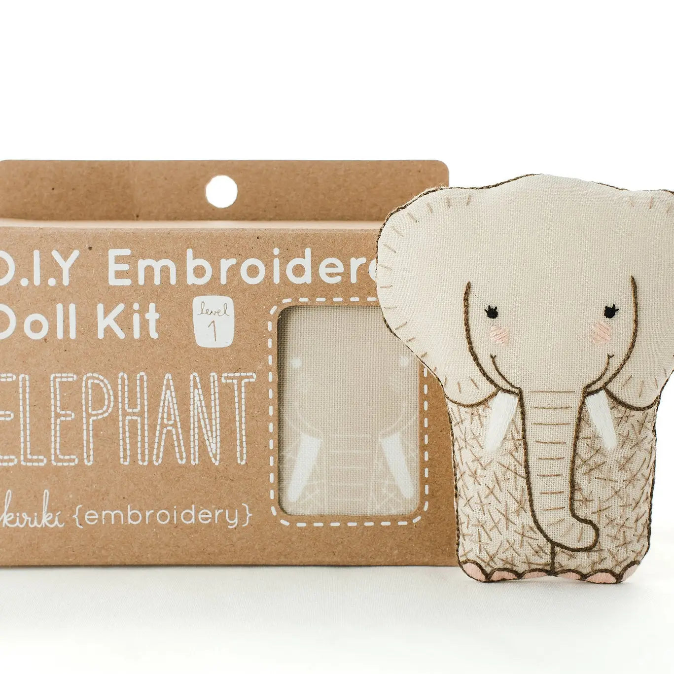 Kiriki Press - Level 1 DIY Embroidered Doll Kit - Various