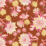 SALE - Figo - Desert Sunrise - Cactus Bloom - Rust