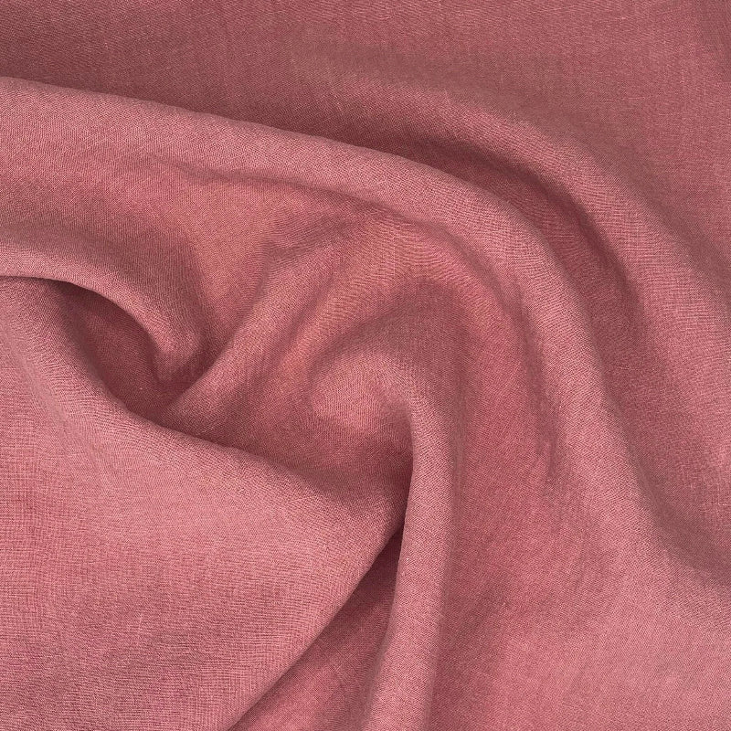 Cairo - Antique Wash Linen - Rosewood