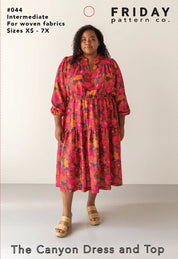 Friday Pattern Company - Canyon Topy & Dress