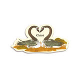 Lin Snow - Chaos Gooses Sticker