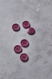 Meet Milk - 25mm Dish Corozo Button - Various Colors