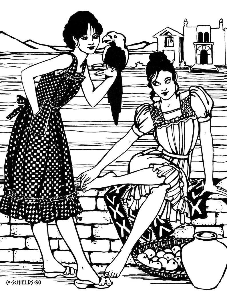 Folkwear - 121 Guatemalan Gabacha - PDF and Printed Pattern