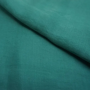 Pigeon Wishes - Bemberg Cupro Linen - Night Green