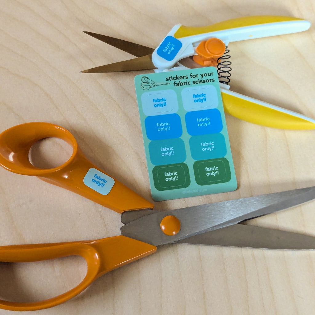 Kohamche - Stickers to Protect Your Fabric Shears