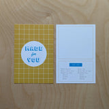 SALE - Kohamche - Care Instruction Cards - Various