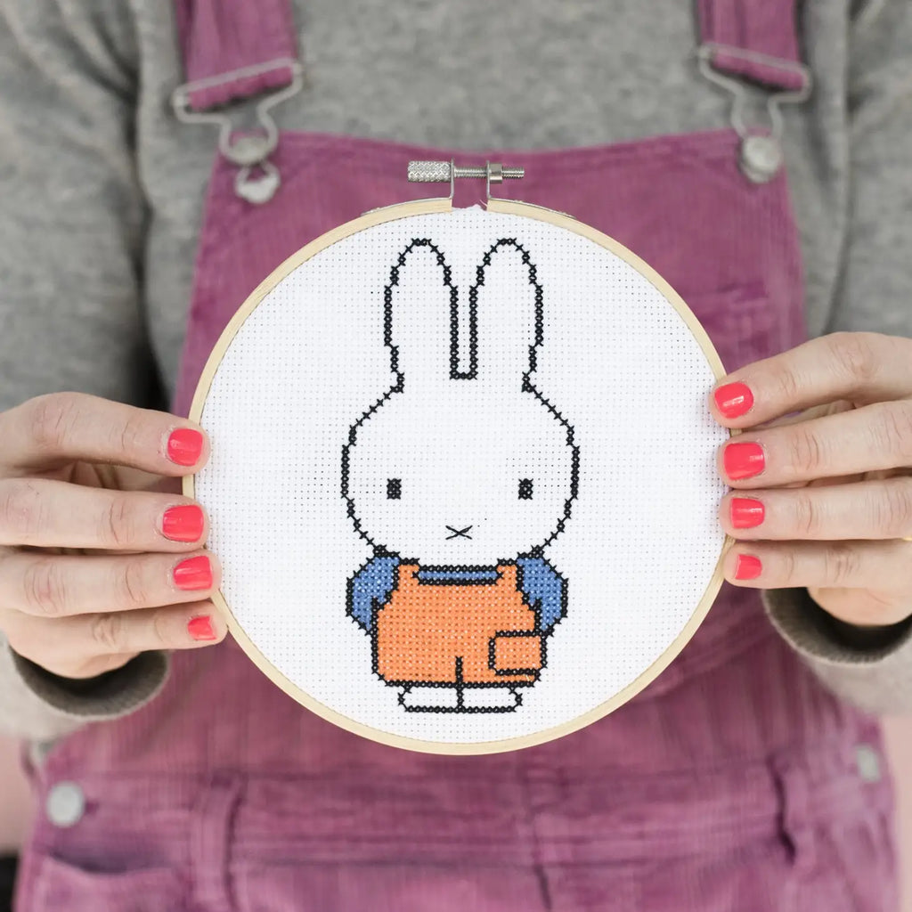 Cotton Clara - Cross Stitch - Miffy Dungaree