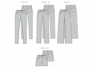 Megan Nielsen - Dawn Jeans - 0-20