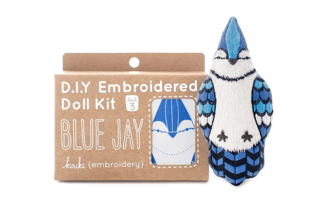 Kiriki Press - Level 3 DIY Embroidered Doll Kit - Various
