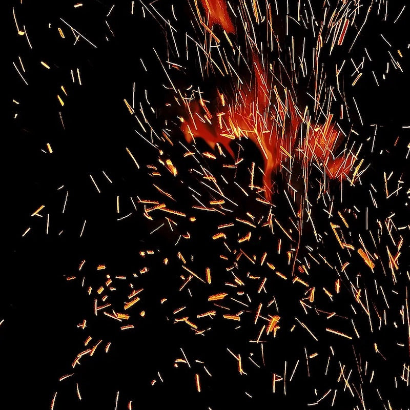 Paapii - Organic Cotton Jersey - Sparks - Black