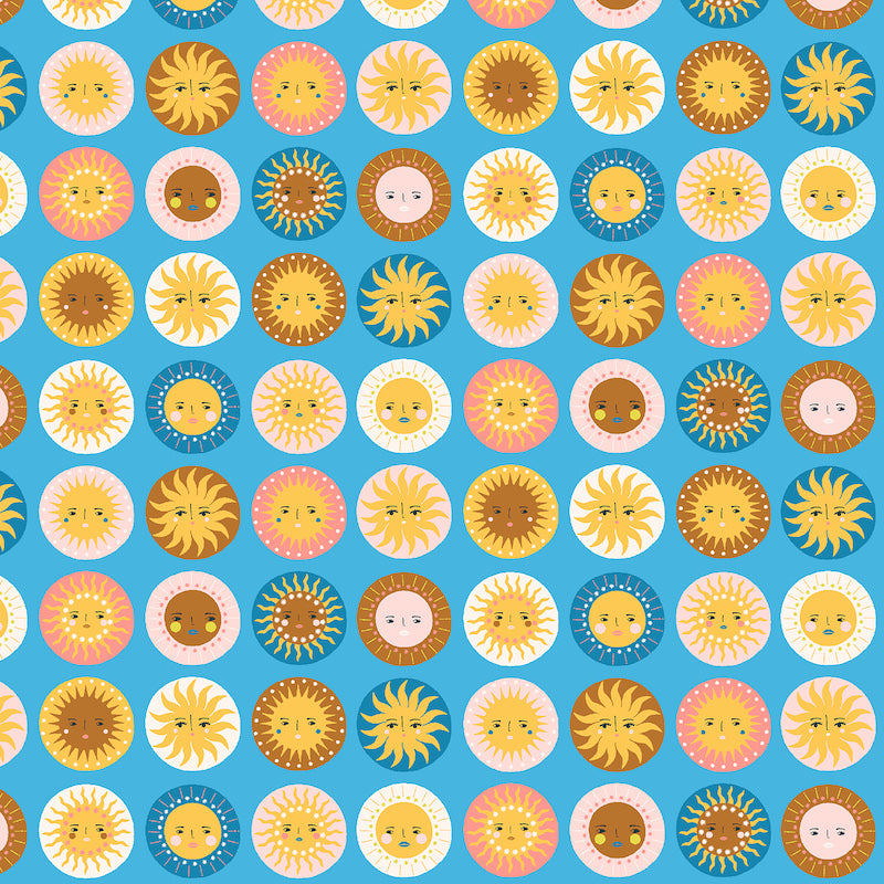 Cotton and Steel - A Sunshine Story - Glow Up - Tropical Oasis