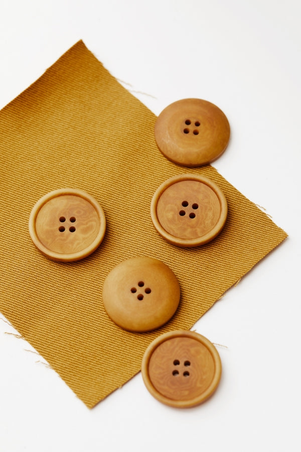 Mind the Maker - Corozo Buttons - 28mm - Four Hole - Various Colors