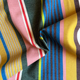 Kokka - Cotton Oxford - Dynamic Stripes - Multi