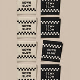 Matchy Matchy Sewing Club - Sewn Slow Square Woven Labels
