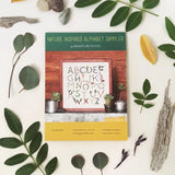 Miniature Rhino - Nature Inspire Alphabet Embroidery Sampler