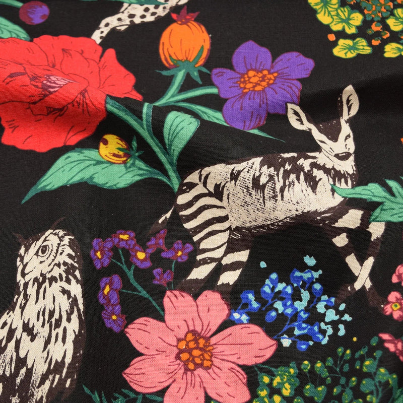 Linen Canvas - Wonder - Black