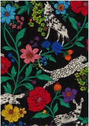 Echino - Cotton/Linen Canvas - Wonder - Black