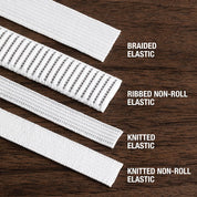 1/2" White Elastic - Various