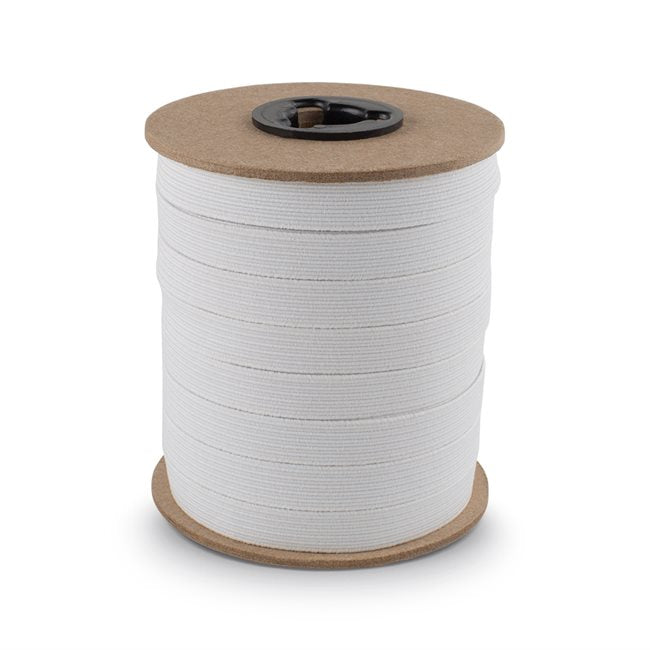 Braided Elastic - 3/8" - White