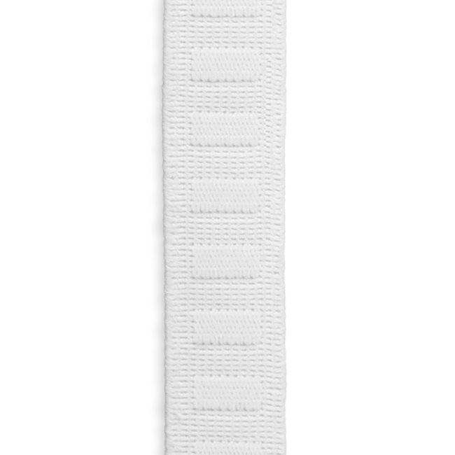 1" White Elastic - Various