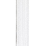 1" White Elastic - Various