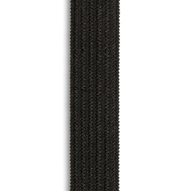 2" Knit Elastic - White or Black
