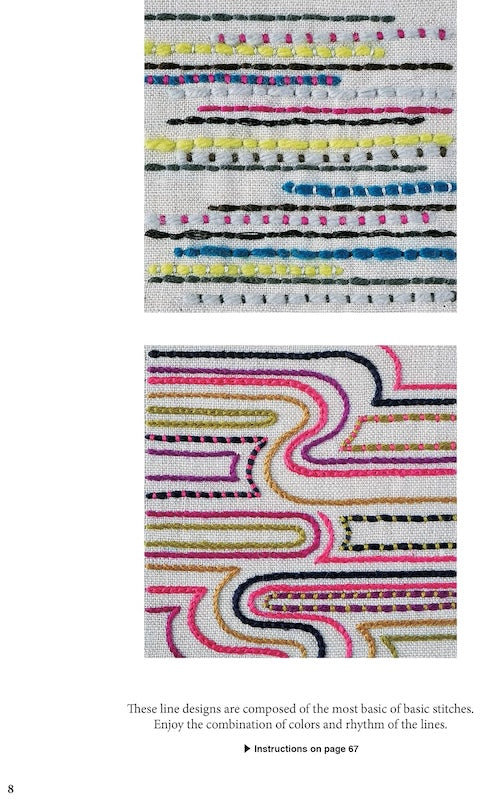 Modern Japanese Embroidery Stitches - Noriko Tsuchihashi