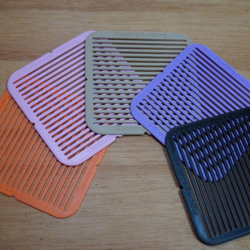 Socorro Society - Sashiko Grid Stencil - Various Colors