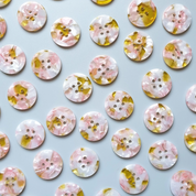 Pigeonwishes - 15mm Shirting Button Set - Various Colors/Shapes