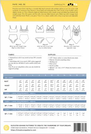 Closet Core - Faye Swimsuit - Size 0-20