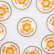 Sarah Hearts - Fabric Collector Iron-on Patch