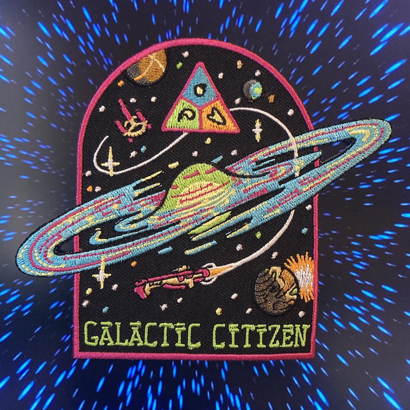 Nomad Patches - Embroidered Patch - Galactic Citizen