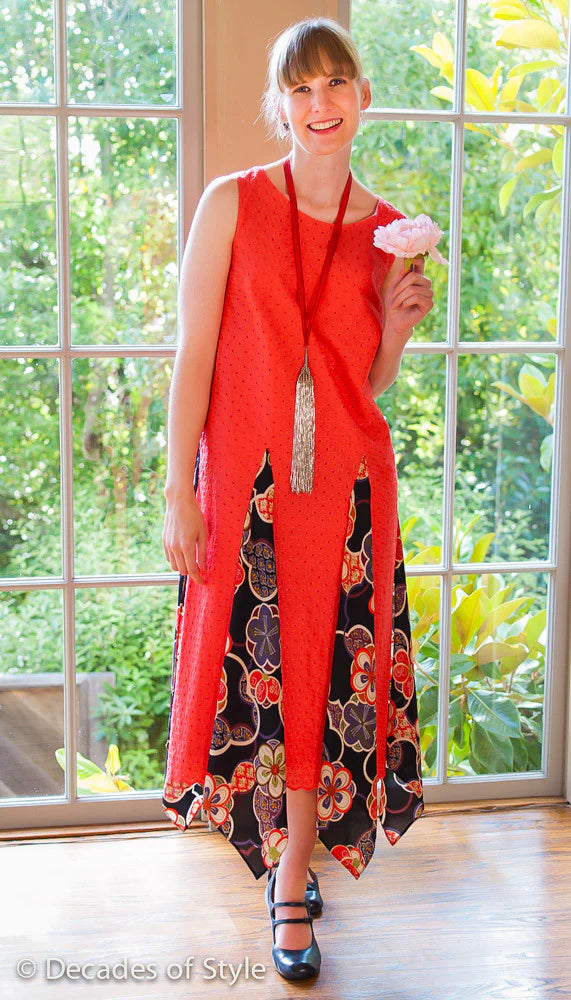 Decades of Style - #2003 1920s Hazel's Frock - PDF and Printed Pattern