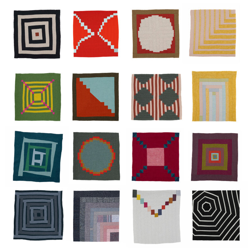 Log Cabin Quilt Blocks - Catherine-Marie Longtin