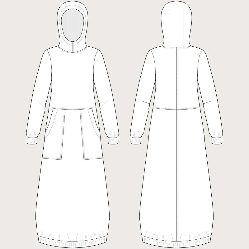 The Assembly Line - Hoodie Dress