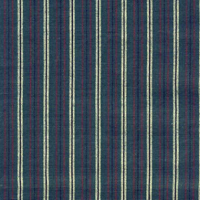 Diamond Textiles - Homespun Woven - Stripe - Forest with Red