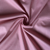 Vancet - Cotton Sheeting - Tiny Windowpane Plaid - Pink