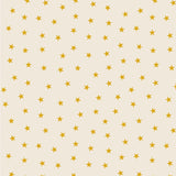 Lewis and Irene - Christmas in Bluebell Wood - Gold Stars - Cream