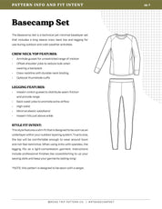 Road Trip Pattern Co. - Basecamp Set - PDF and Printed Pattern