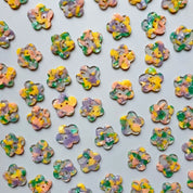 Pigeonwishes - 25mm Button Card - Various Colors