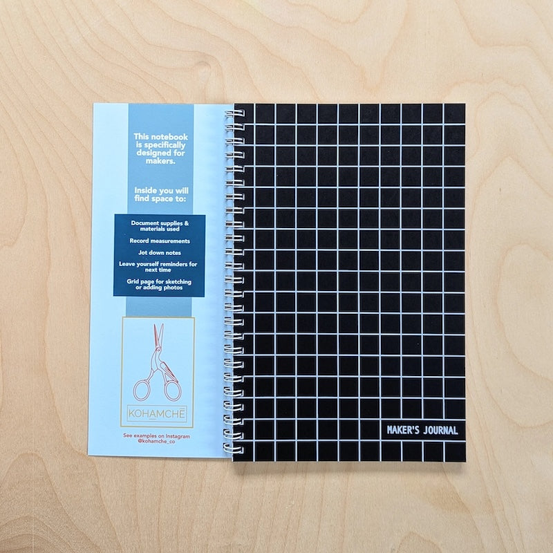 Kohamche - Maker's Journal - Black