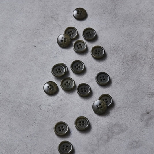 Meet Milk - 15mm Dish Corozo Button - Various Colors